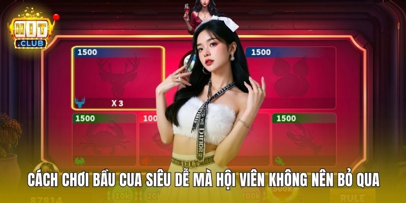 Cách Chơi Bầu Cua Siêu Dễ Mà Hội Viên Không Nên Bỏ Qua