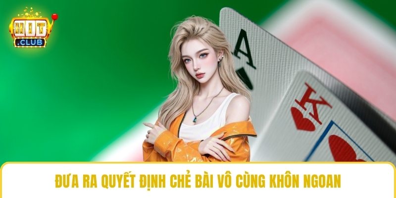 Đưa ra quyết định rút thêm thẻ mới hợp lý