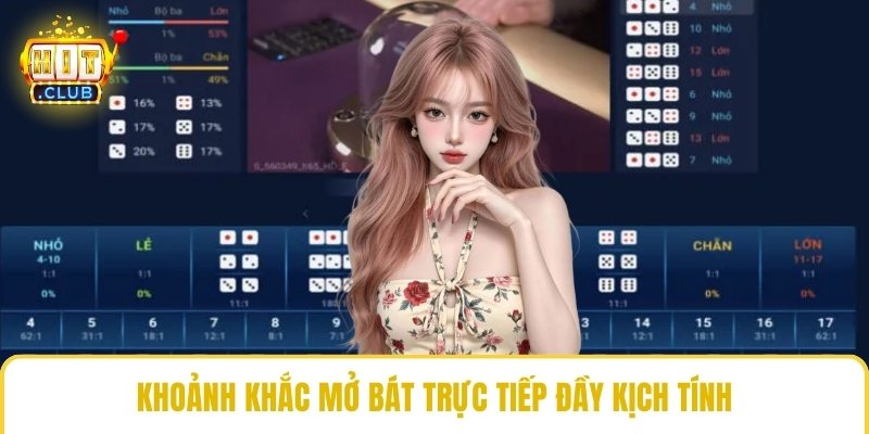 Khoảnh khắc mở bát trực tiếp đầy kịch tính
