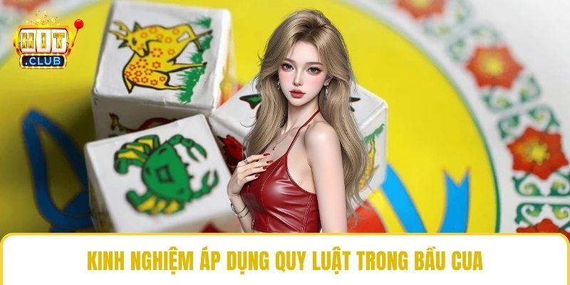 Kinh nghiệm áp dụng quy luật trong bầu cua